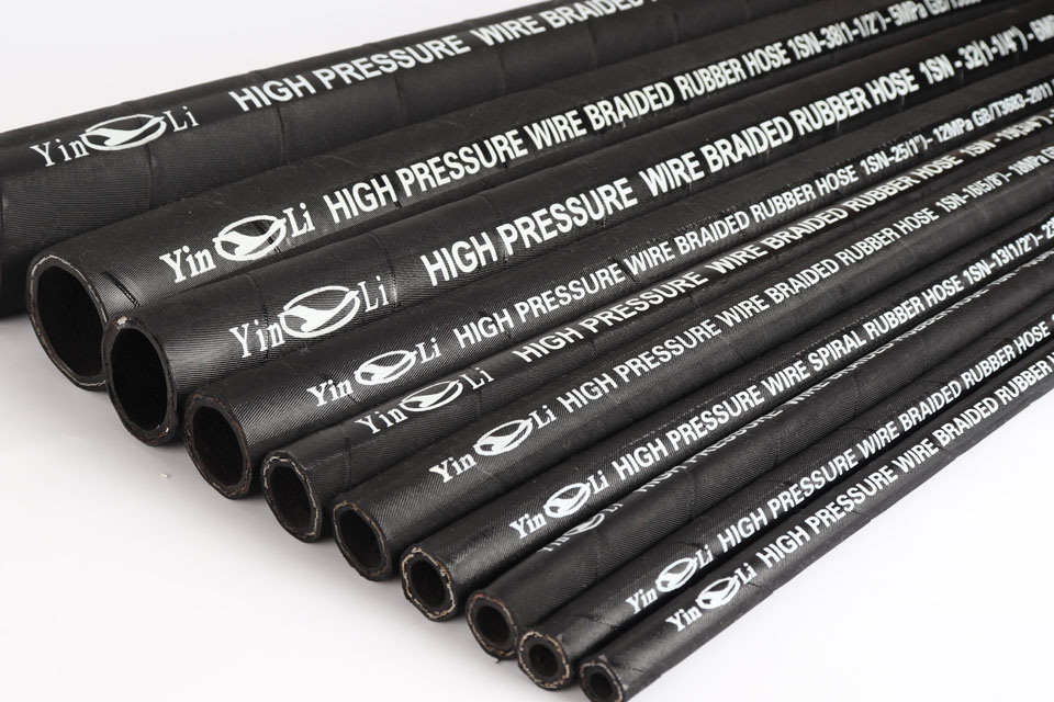 1層鋼絲編織膠管 1層鋼絲編織膠管